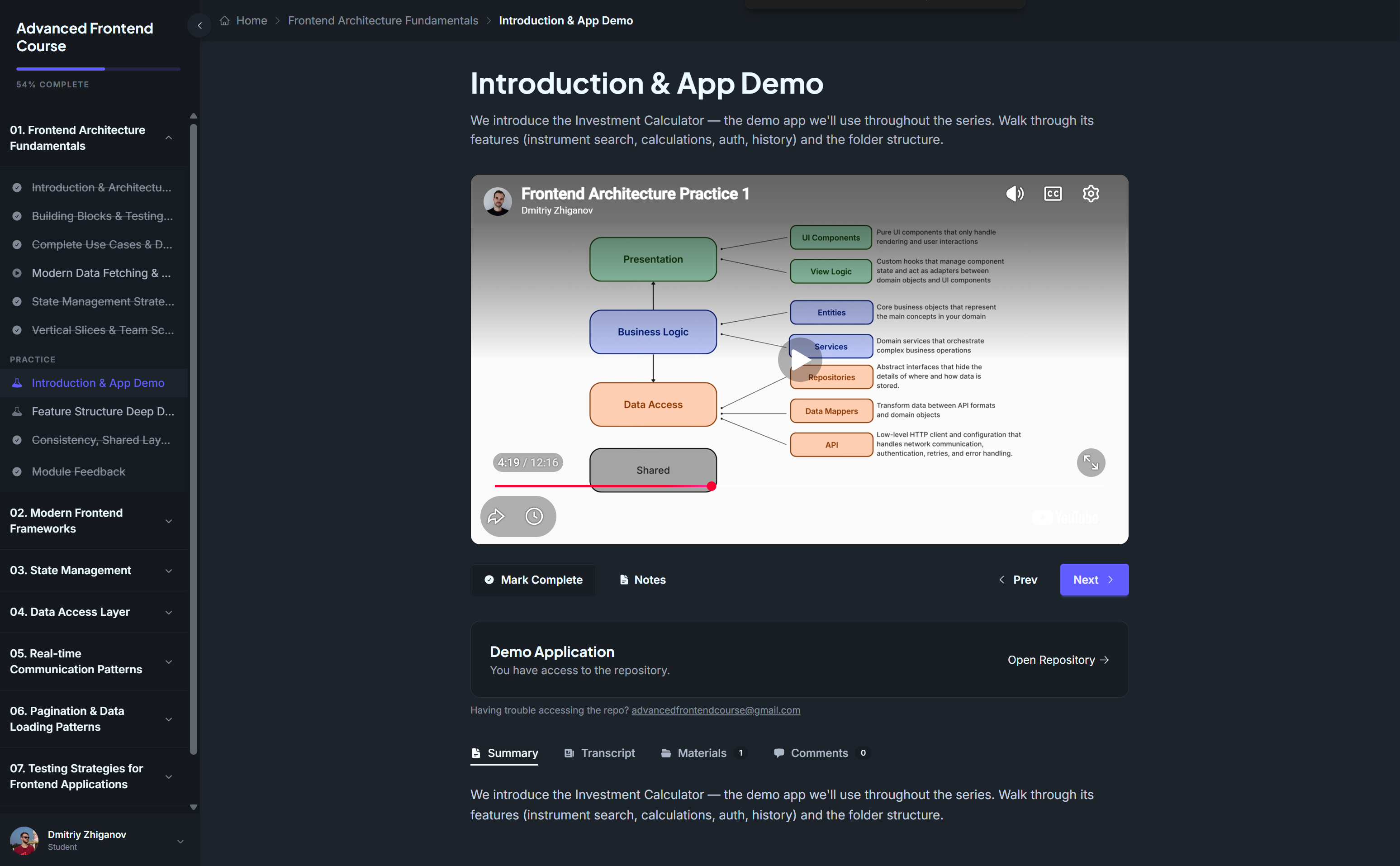Architecture Practice